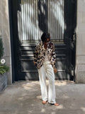 Champa Blazer Cow Print