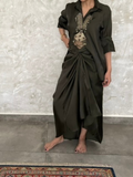 Rano Set Olive Green