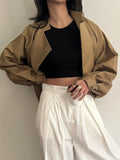 Sculpted Jacket Chai
