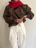 Sculpted Jacket Coffee